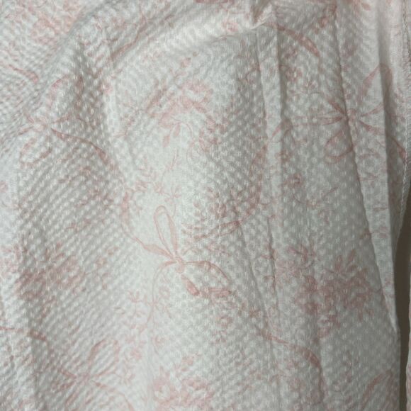 Nicole Vintage NOS Gown Robe Set Large Pink Bows Cottagecore Traditional READ - Picture 11 of 16